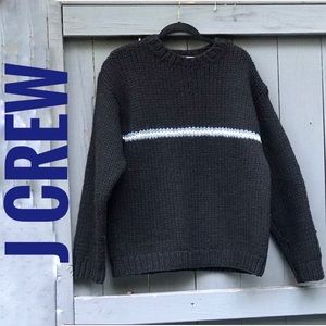 JCREW HAND KNIT SWEATER y2k retro style throwback classic knit sweater m…